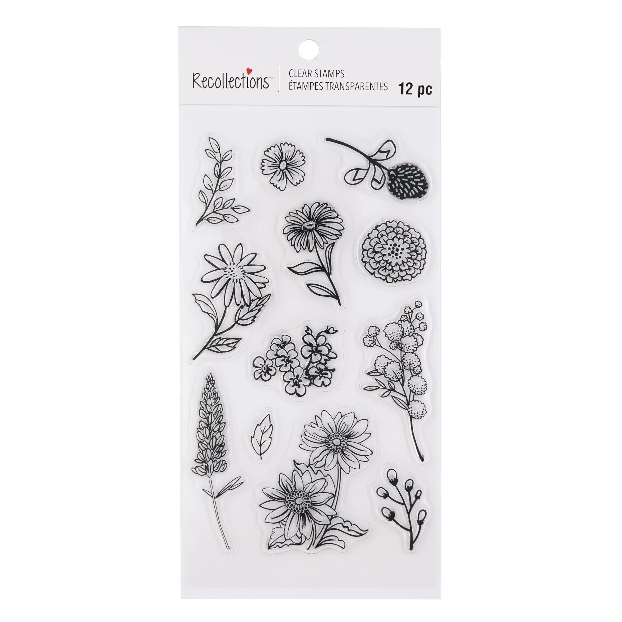 Flowers Clear Stamp Set by Recollections™